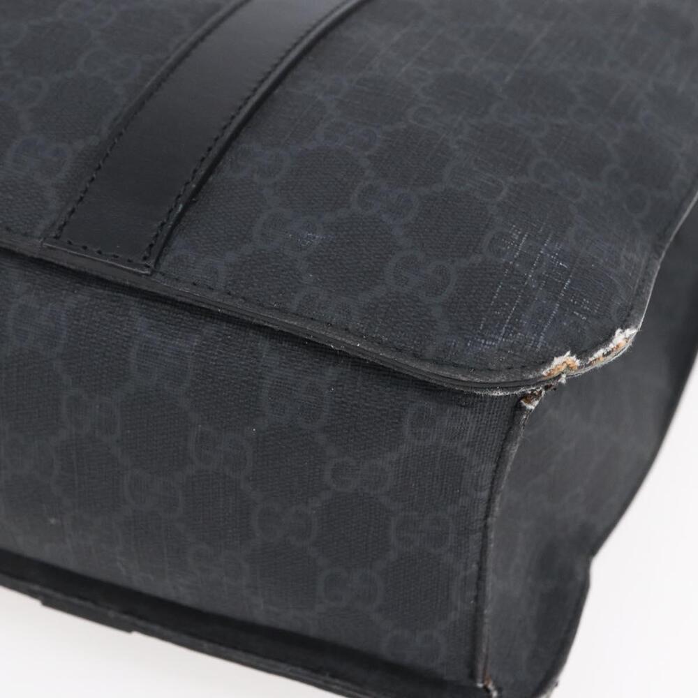 GUCCI GG Supreme Hand Bag PVC Black 322072 Auth ep12169 - Picture 9 of 16